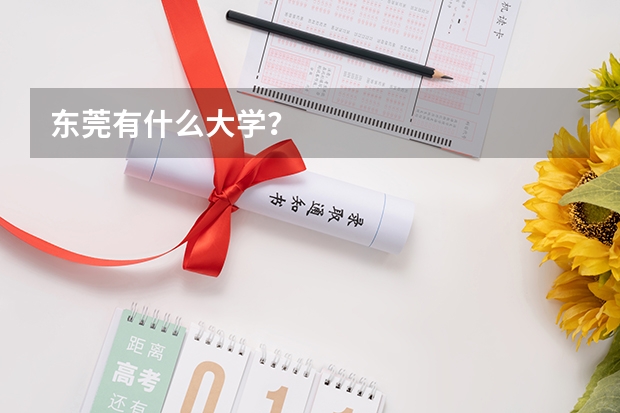 东莞有什么大学？