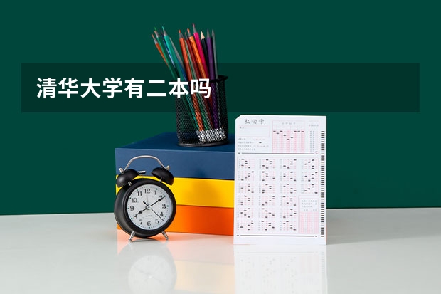 清华大学有二本吗