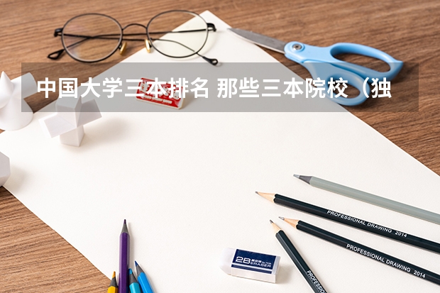 中国大学三本排名 那些三本院校(独立院校或合作办学)好?