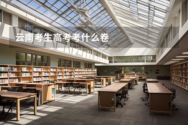 云南考生高考考什么卷