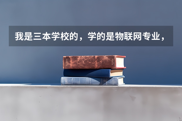 我是三本学校的，学的是物联网专业，我想考研，考研的有物联网专业的学校有哪些呢？