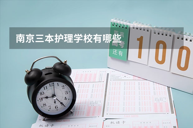 南京三本护理学校有哪些