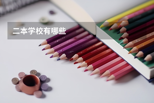 二本学校有哪些