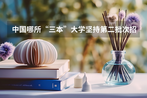 中国哪所“三本”大学坚持第二批次招生,有望升级为985高校?(一些好的三本院校)