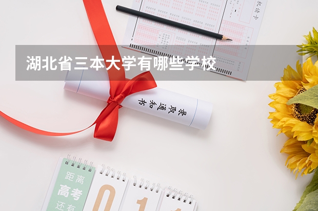 湖北省三本大学有哪些学校
