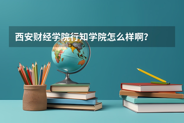 西安财经学院行知学院怎么样啊？