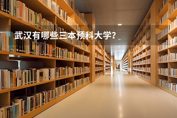 武汉有哪些三本预科大学？
