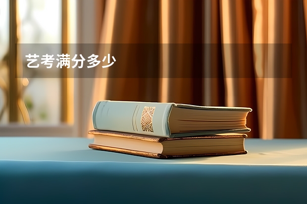 艺考满分多少