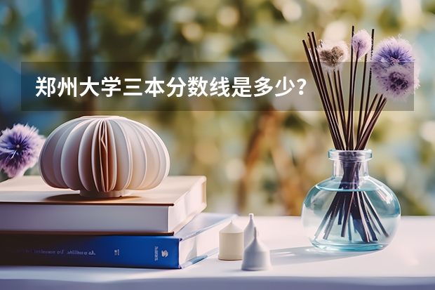 郑州大学三本分数线是多少？