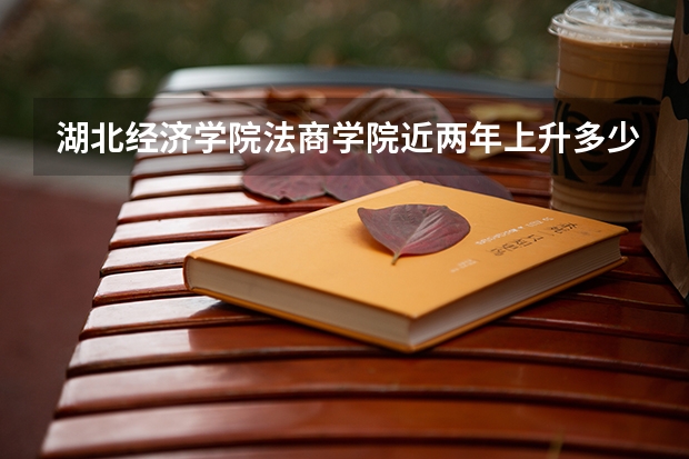 湖北经济学院法商学院近两年上升多少分（本科）